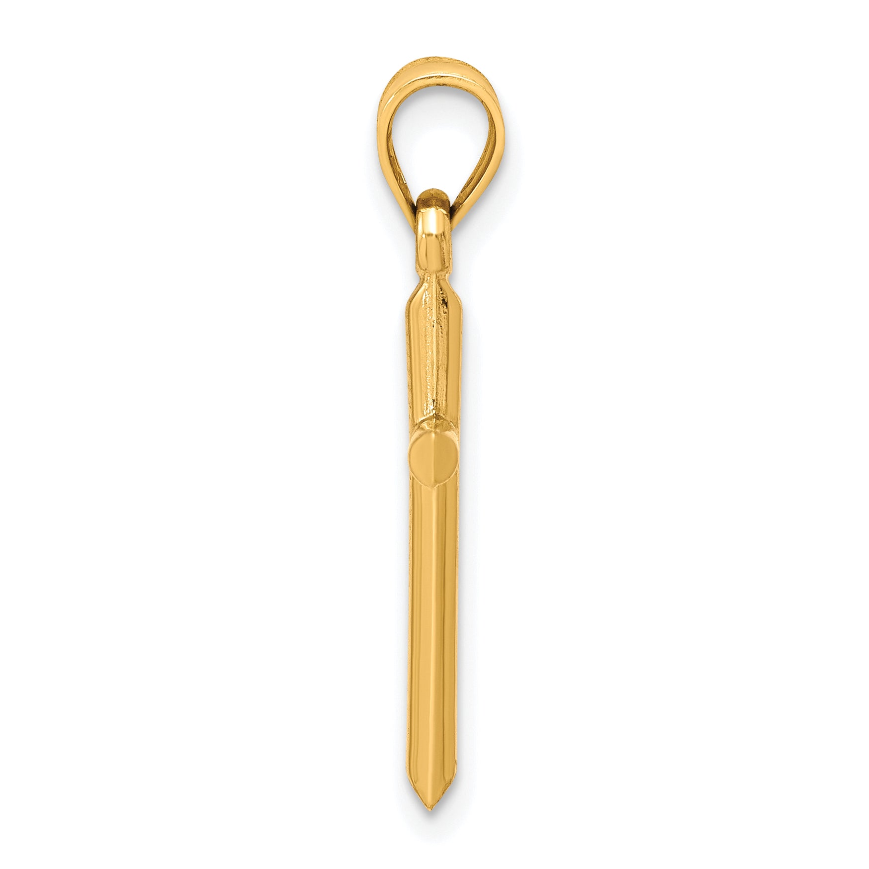 Cross Pendant in 10K Yellow Gold Secondary image