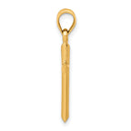 Cross Pendant in 10K Yellow Gold