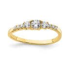 10K CZ Fancy Child's Ring