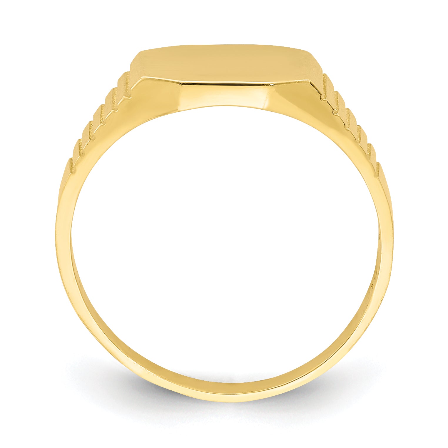 10K Signet Baby Ring - 1.5