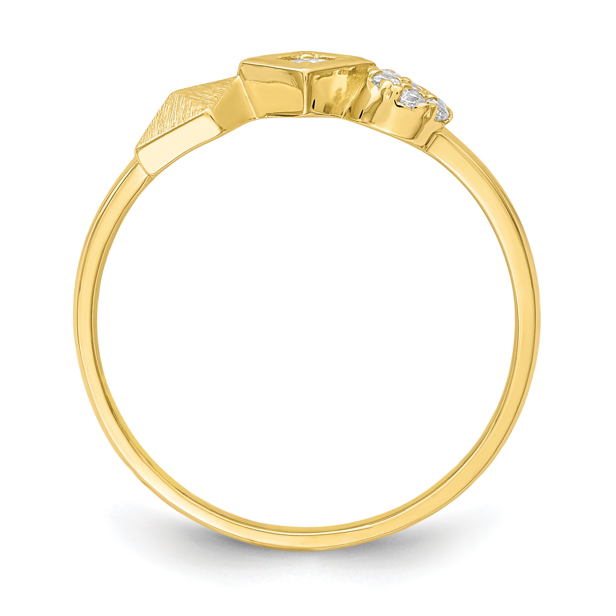 10K CZ Ring Secondary image