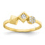 10K CZ Ring