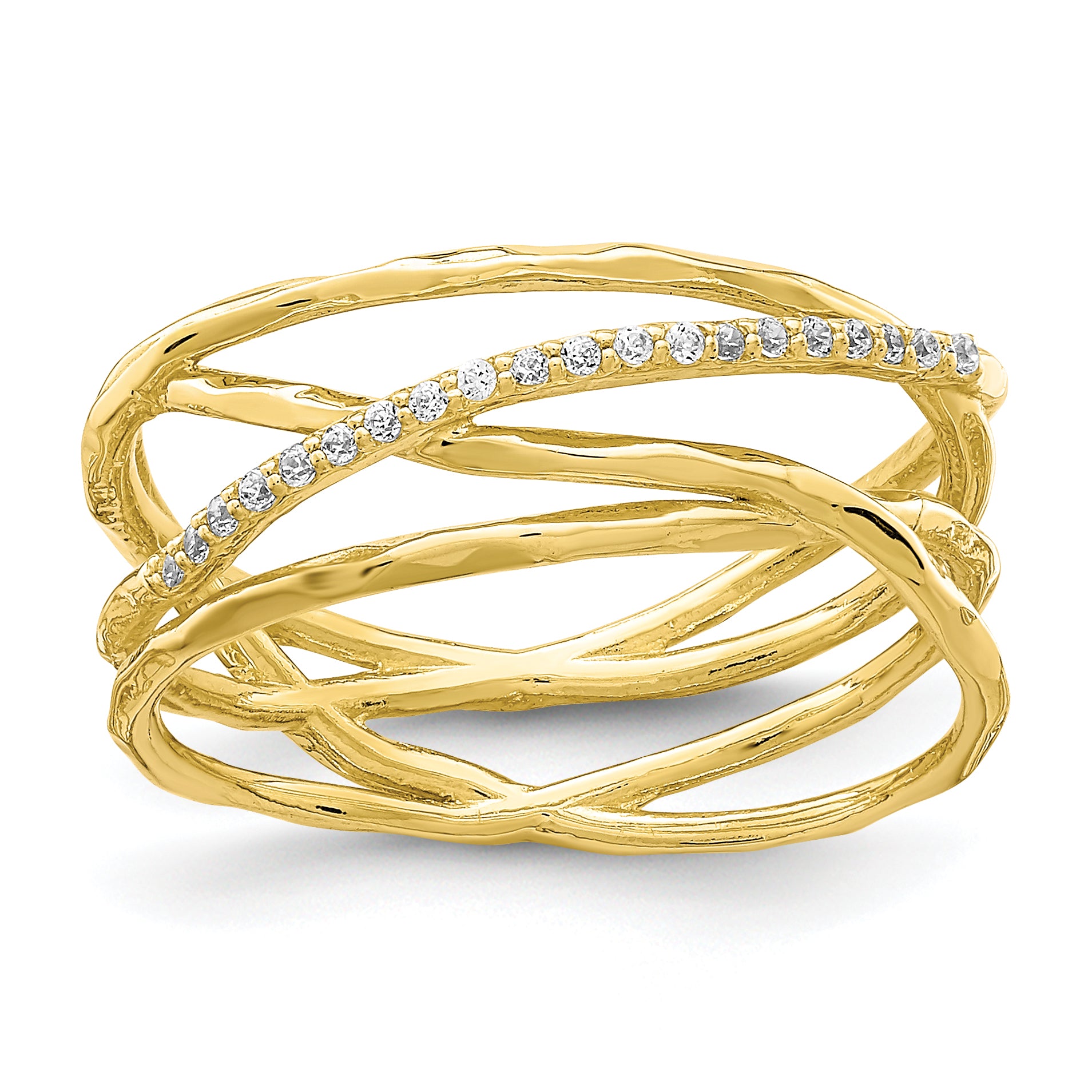 10K CZ Ring Main image