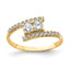 10K CZ Fancy Ring