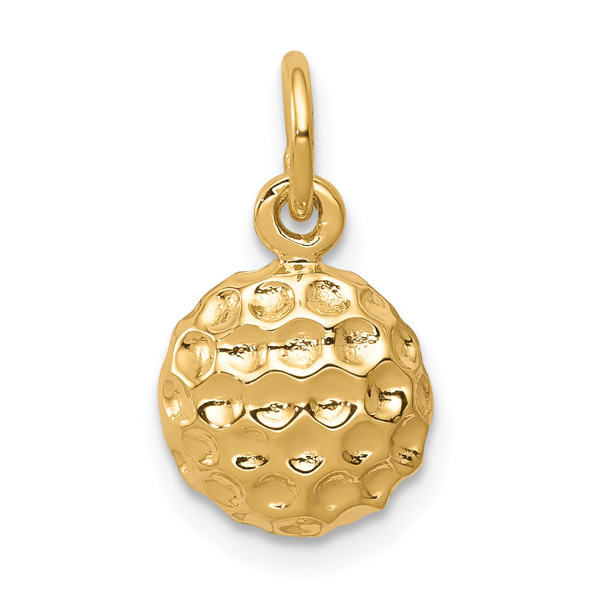 10K Golf Ball Charm Main image