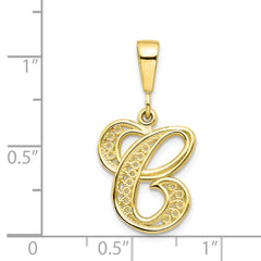 10k SCRIPT Initial C Charm