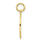 10K Gold Filigree Initial D Pendant Elegant and Timeless Design