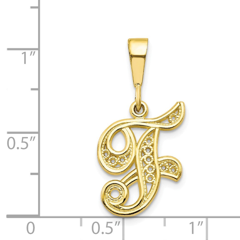 10k Initial F Charm