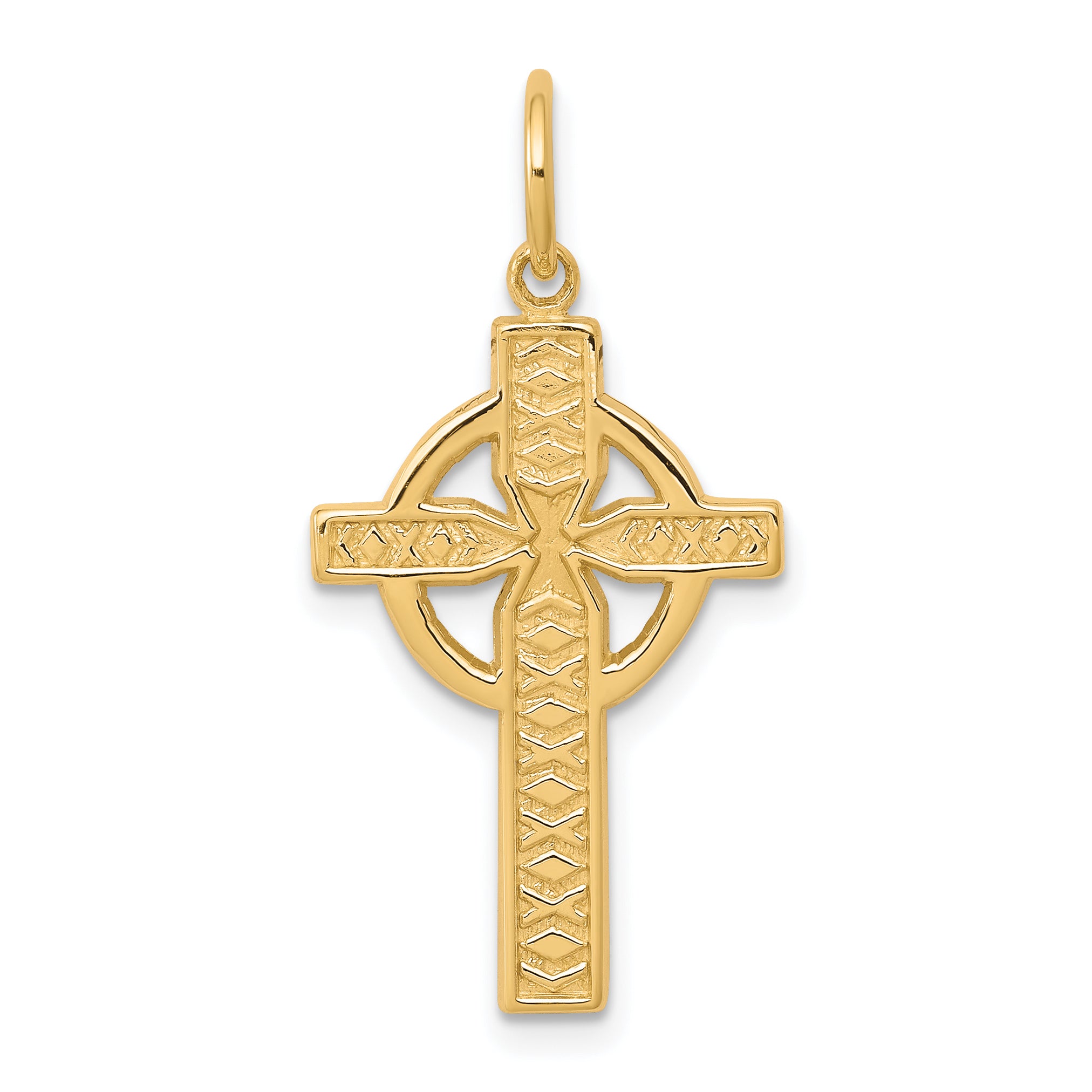 10K Iona Cross Charm Main image