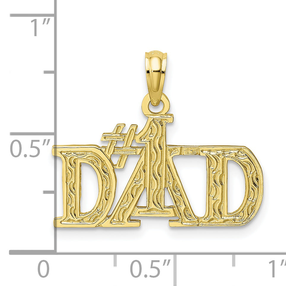 10K #1 DAD Pendant