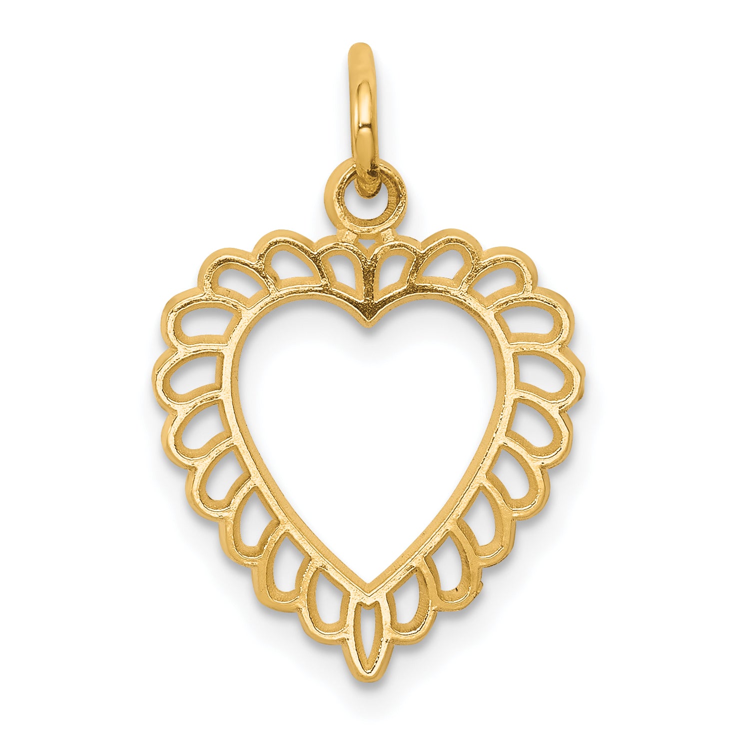 10k Heart Charm Main image