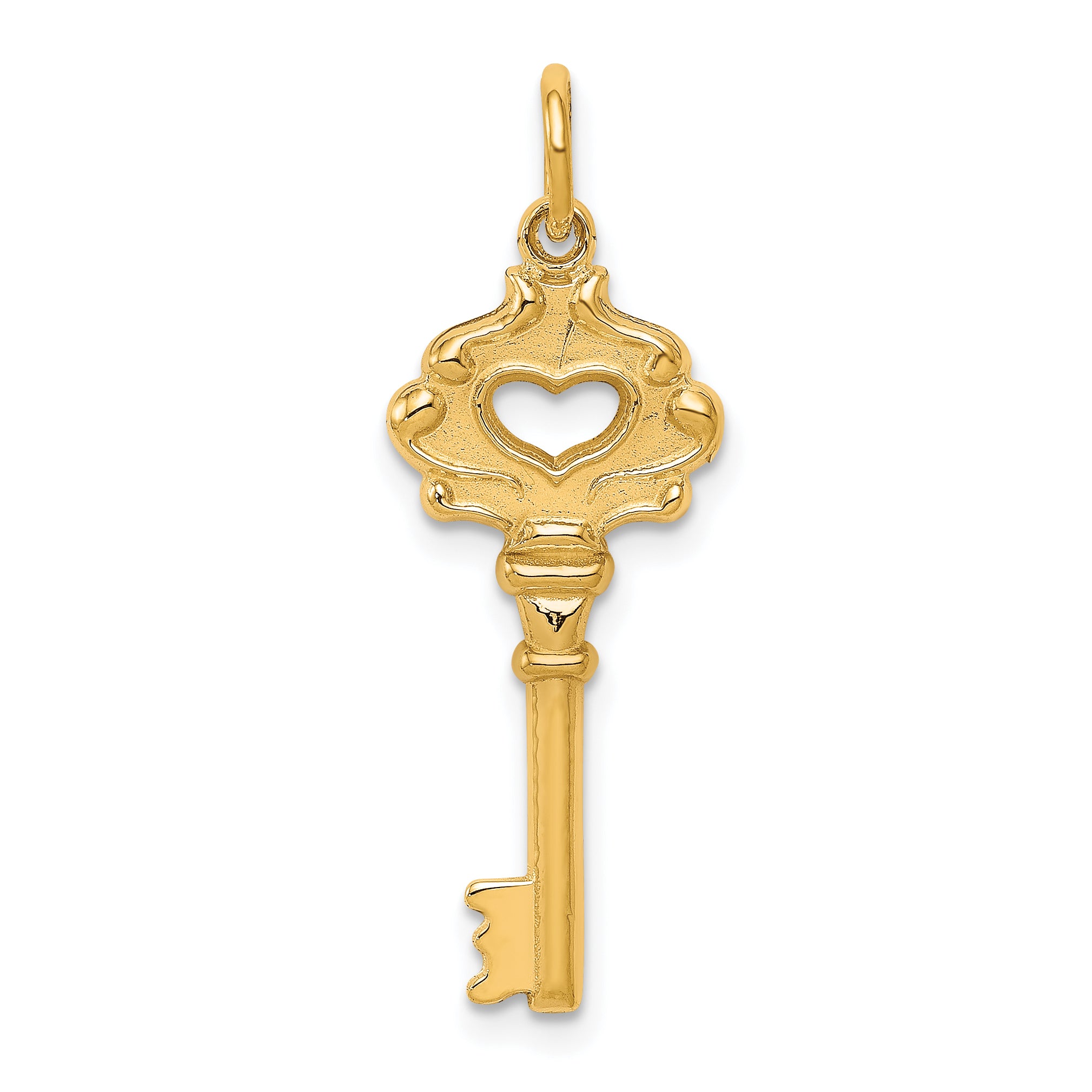 10k Solid Key Charm Main image