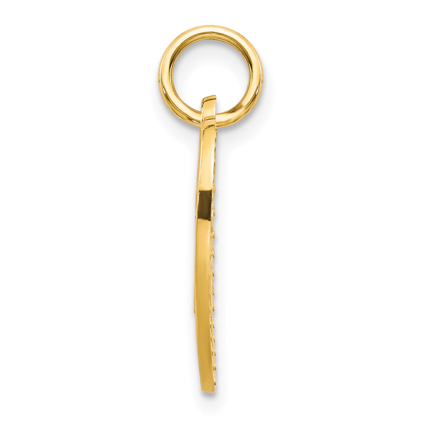 10K Gold Super Mom Charm with Polished Finish for Elegant Gifts Secondary image