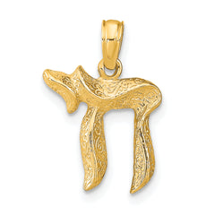10K Chai Pendant