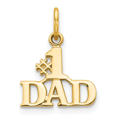 10K #1 DAD Charm