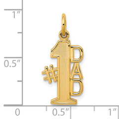 10K #1 DAD Charm