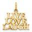 10K LIVE LOVE LAUGH Charm