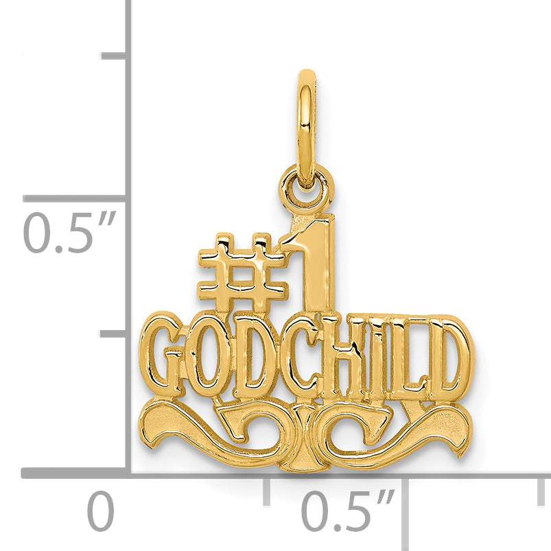 10K #1 GODCHILD Charm