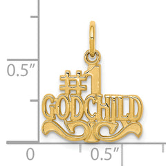 10K #1 GODCHILD Charm