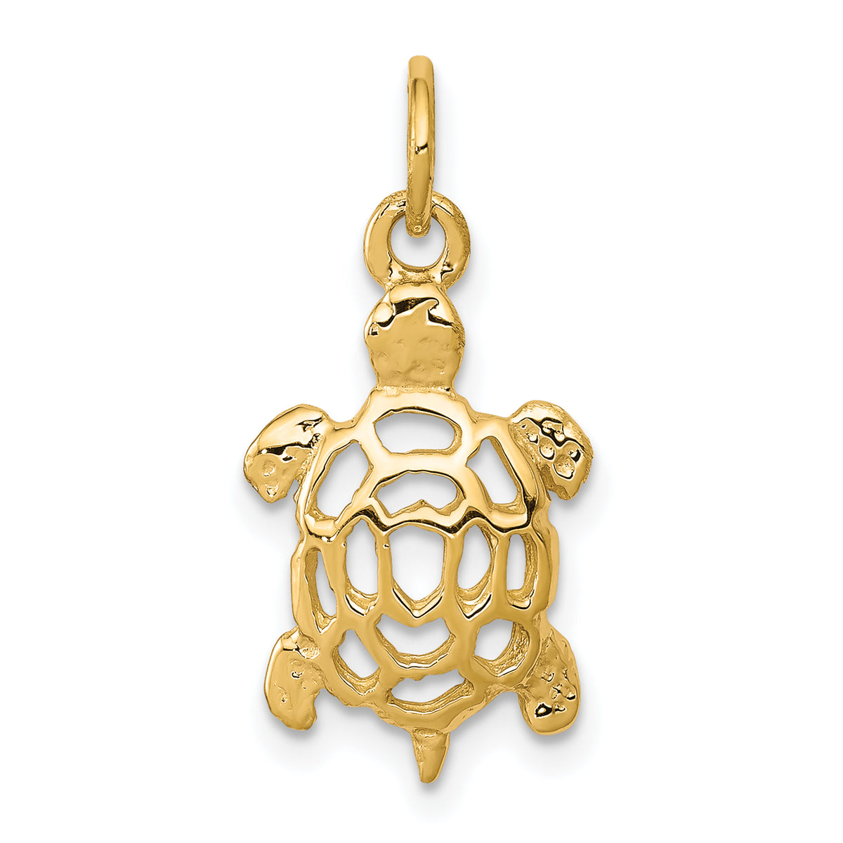 10k Turtle Charm