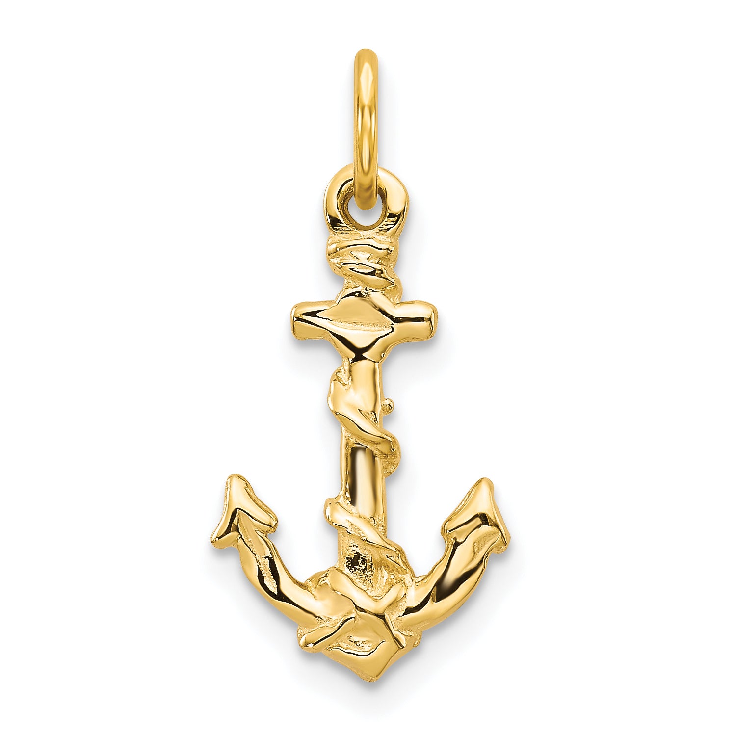 10k Anchor Pendant Main image