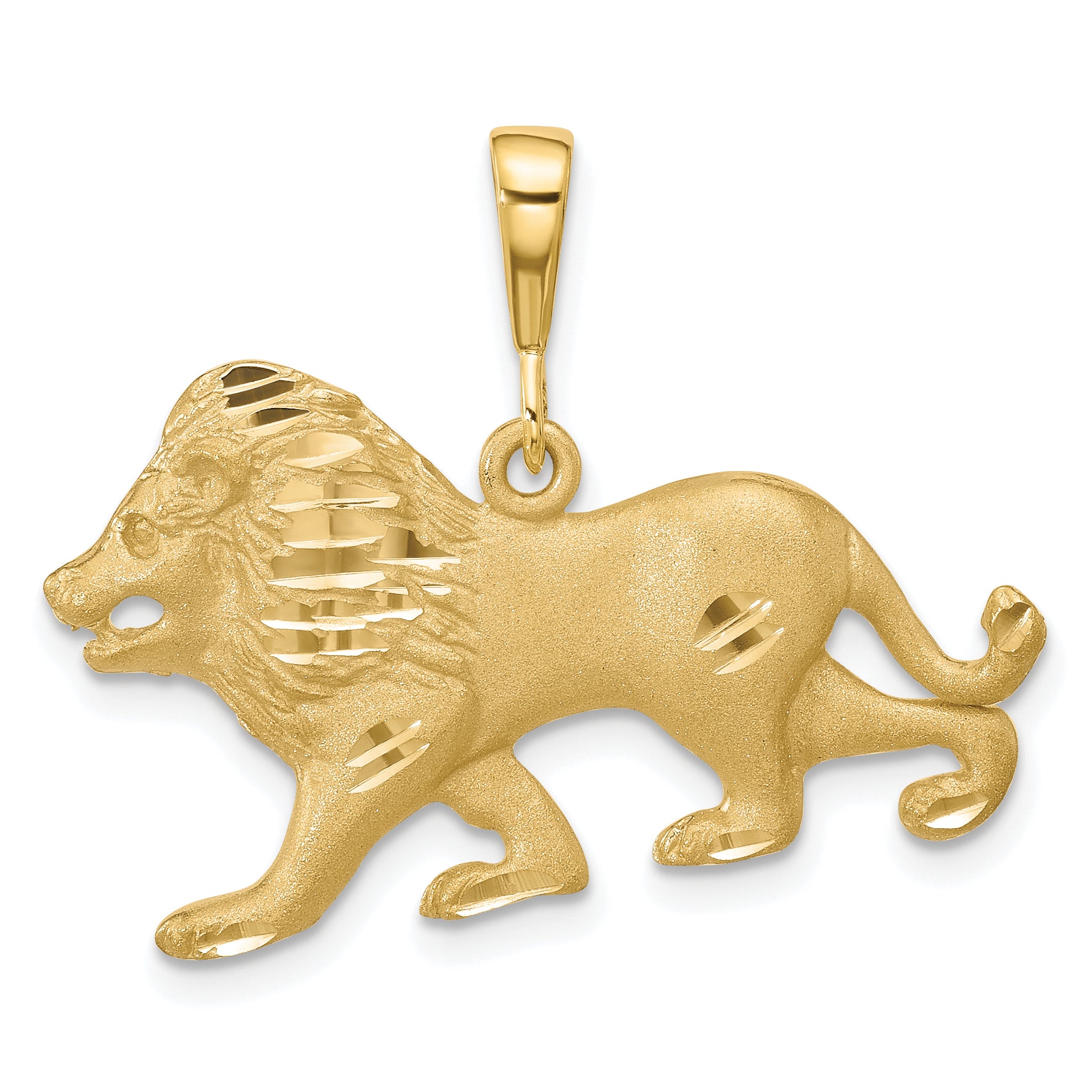 10k Lion Charm Main image