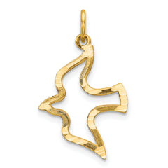 10K Dove Charm