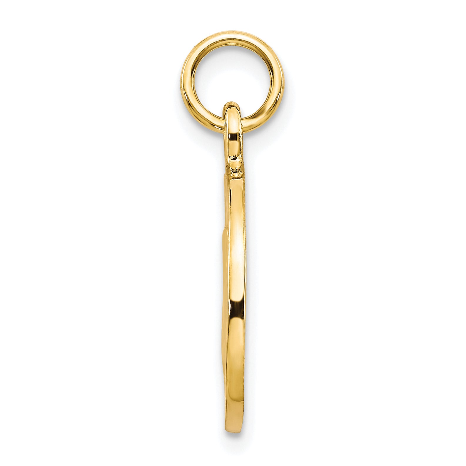 10K Gold St. Jude Medal Pendant with Polished Finish Solid Secondary image