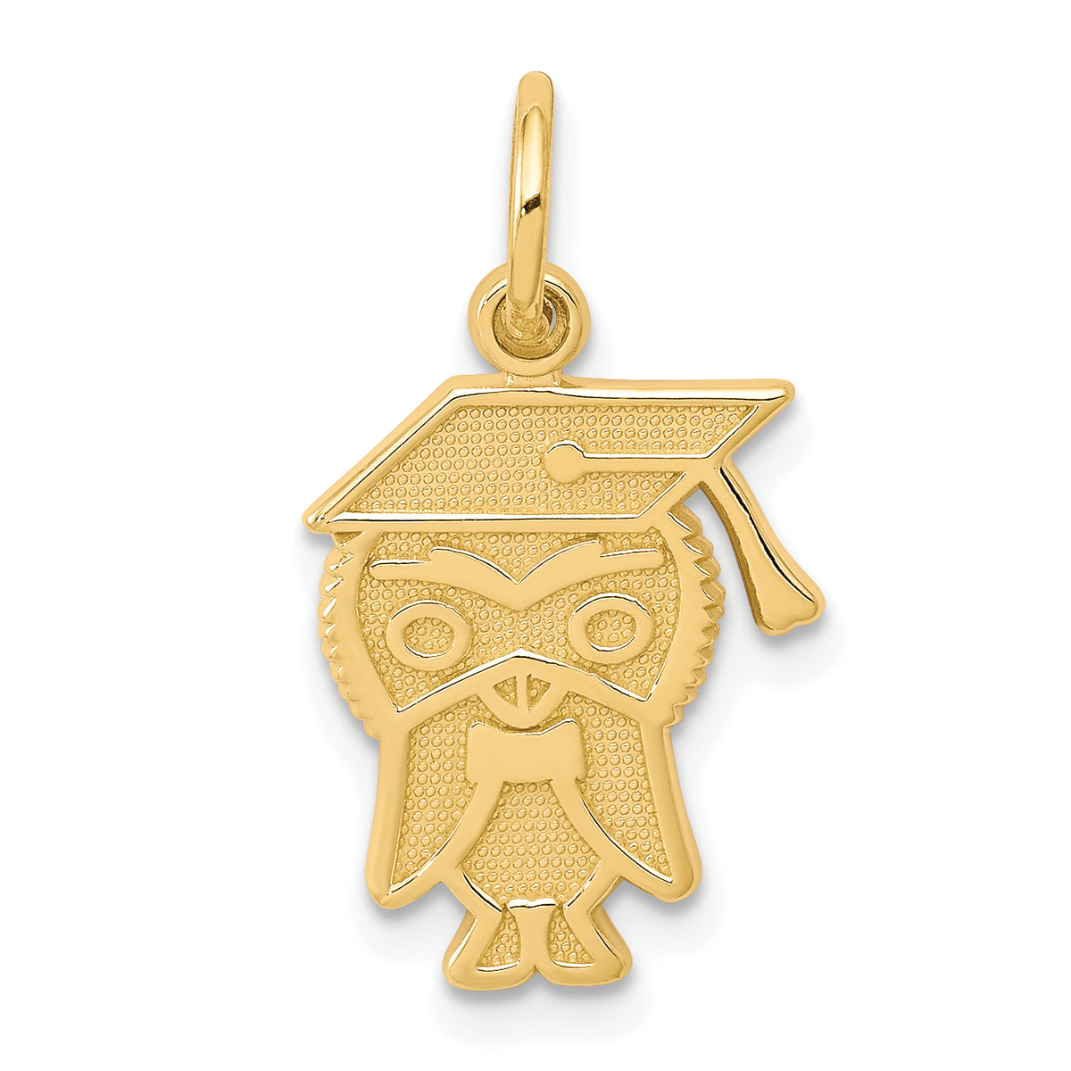 10k Graduation Owl Charm