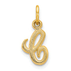 10K Initial C Charm
