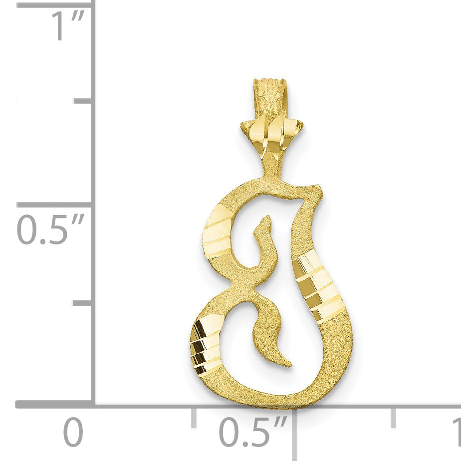 10K Initial I Charm