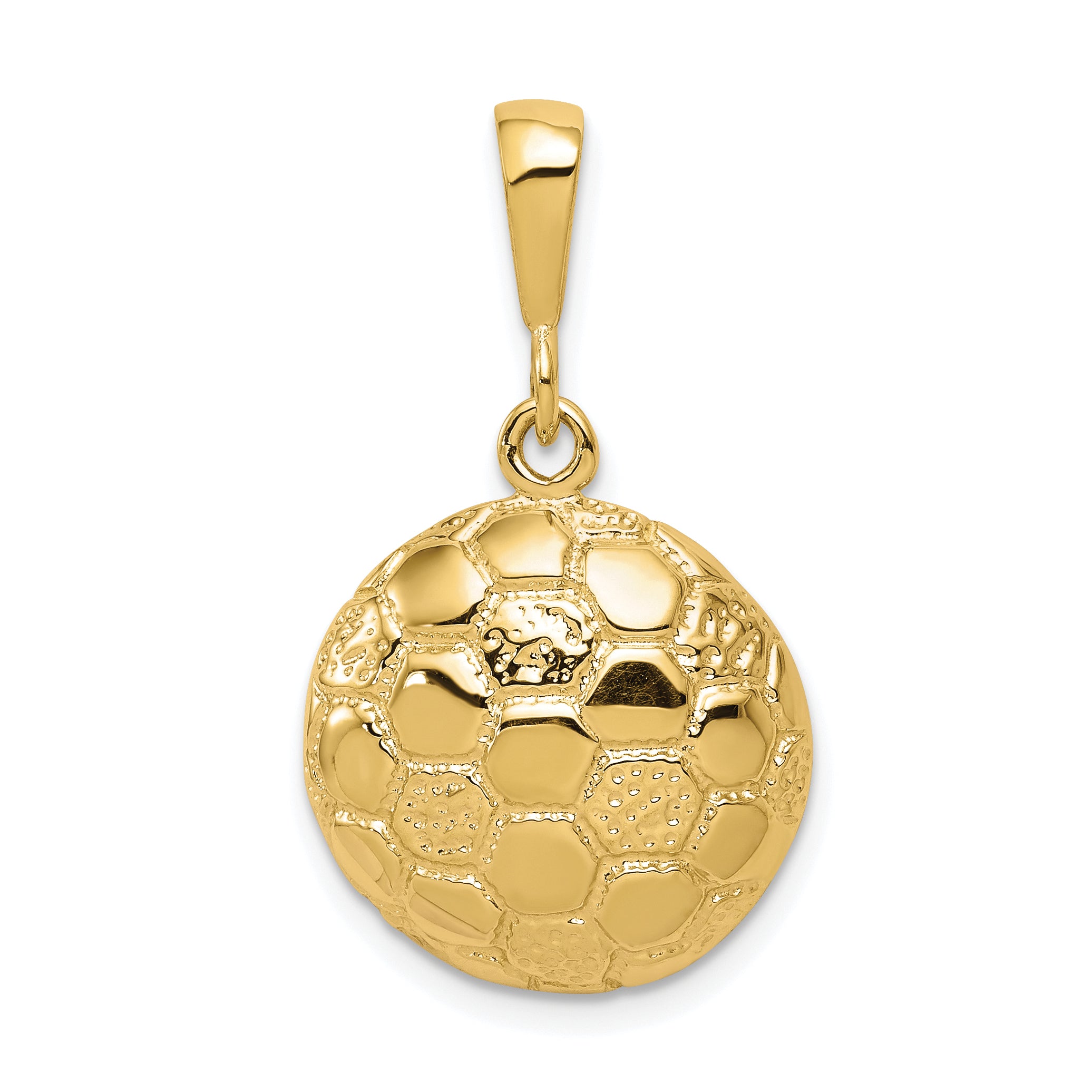 10K Soccer Ball Charm Main image