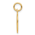 10K Solid Yellow Gold St. Christopher Pendant with Polished Satin Finish
