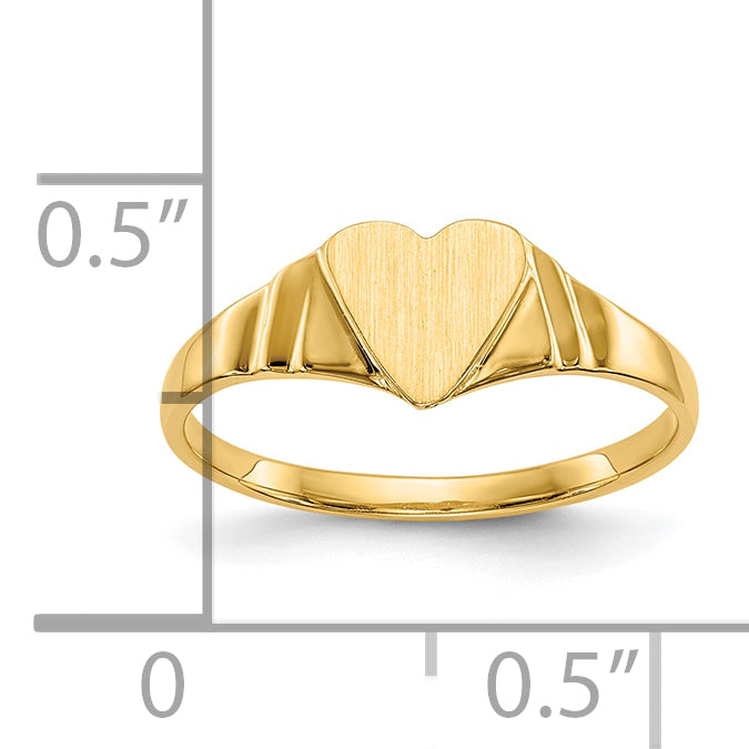 10K Children's Signet Ring