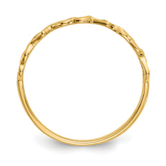 10K Heart Ring - 6