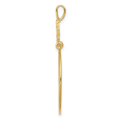 10k Polished 5-Heart Charm Holder