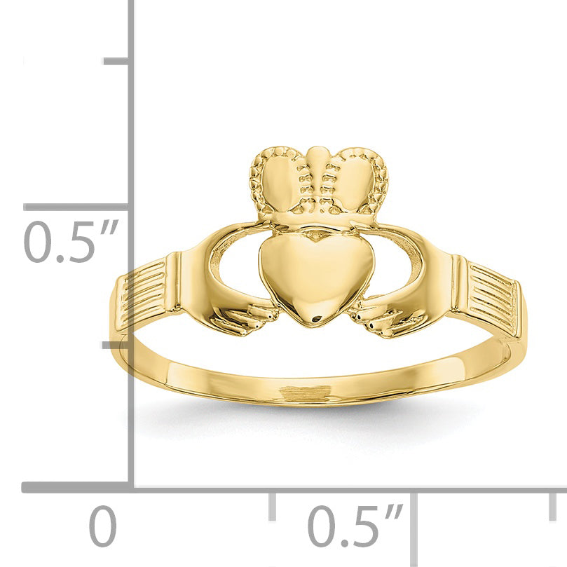 10k Ladies Claddagh Ring