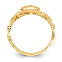 10k Men's Claddagh Ring