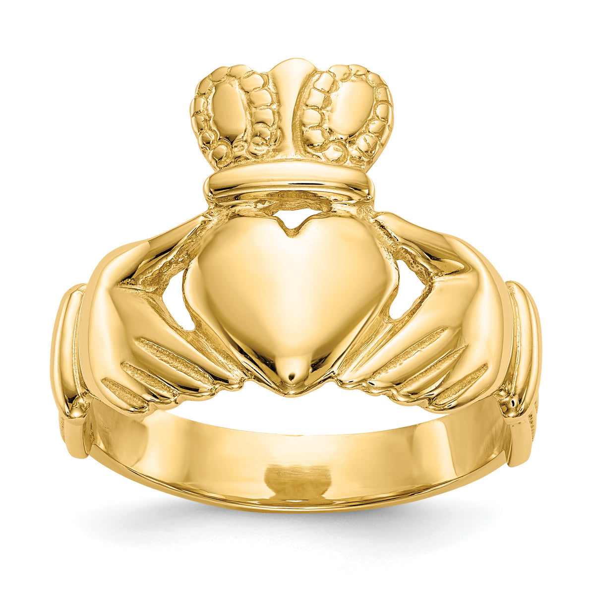 10k Men's Claddagh Ring