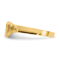 10k Heart Child's Ring - 3