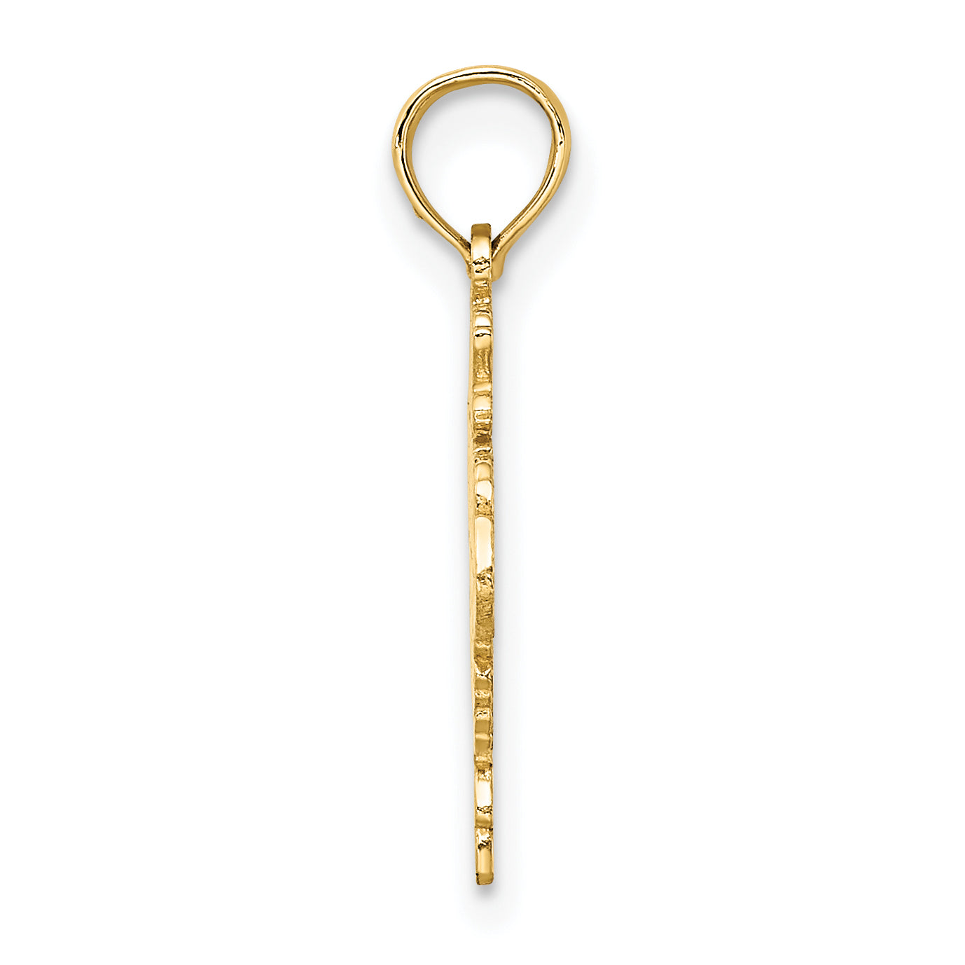10K 100% SCORPIO Zodiac Charm