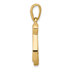 10k Chai Pendant