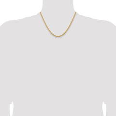 10K 3.5mm Solid Miami Cuban Chain