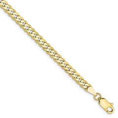 10K 3.2mm Flat Beveled Curb Chain