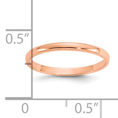 10K Rose Gold Polished Child's Ring - 3