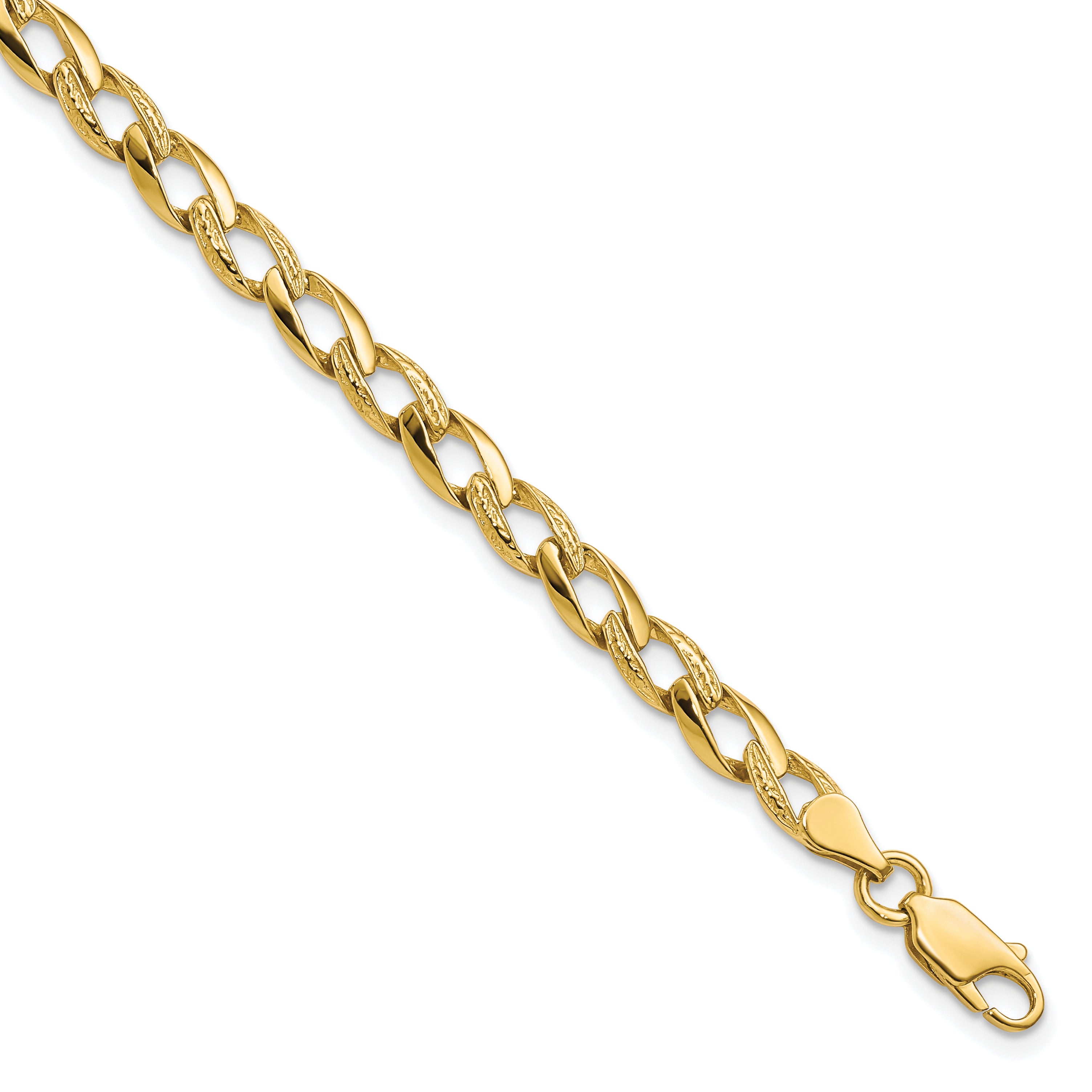 10k Fancy Link Bracelet Main image