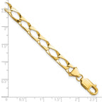 10k Fancy Link Bracelet