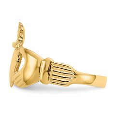 10k Ladies Claddagh Ring - 6