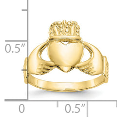 10k Ladies Claddagh Ring - 6