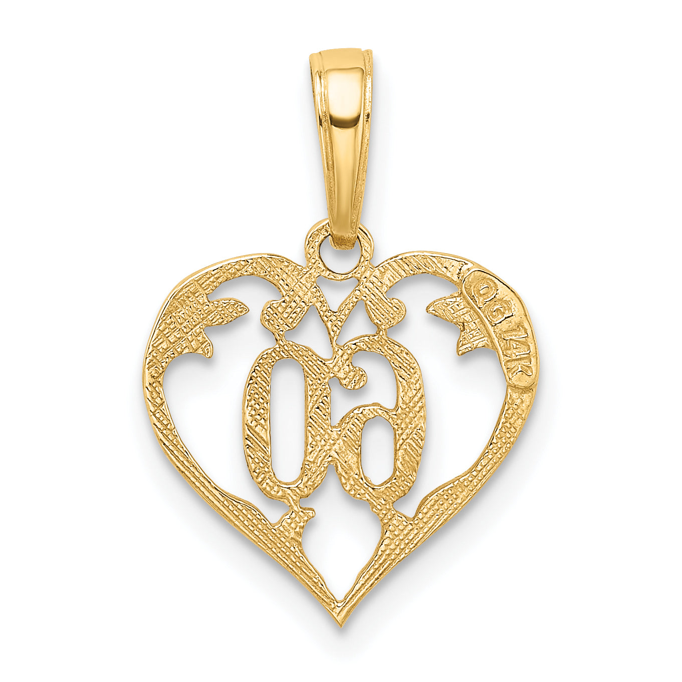 10k 60 Heart Pendant